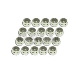 810003 Nylon Lock Nut (N3x5.5L) (20pcs)